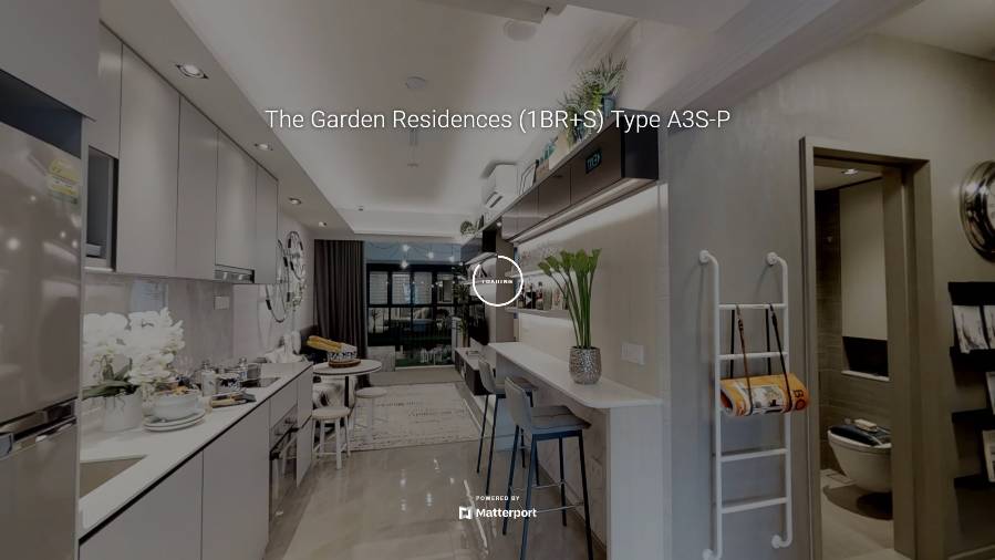 The Garden Residences (1BR + Study) Type A3S-P