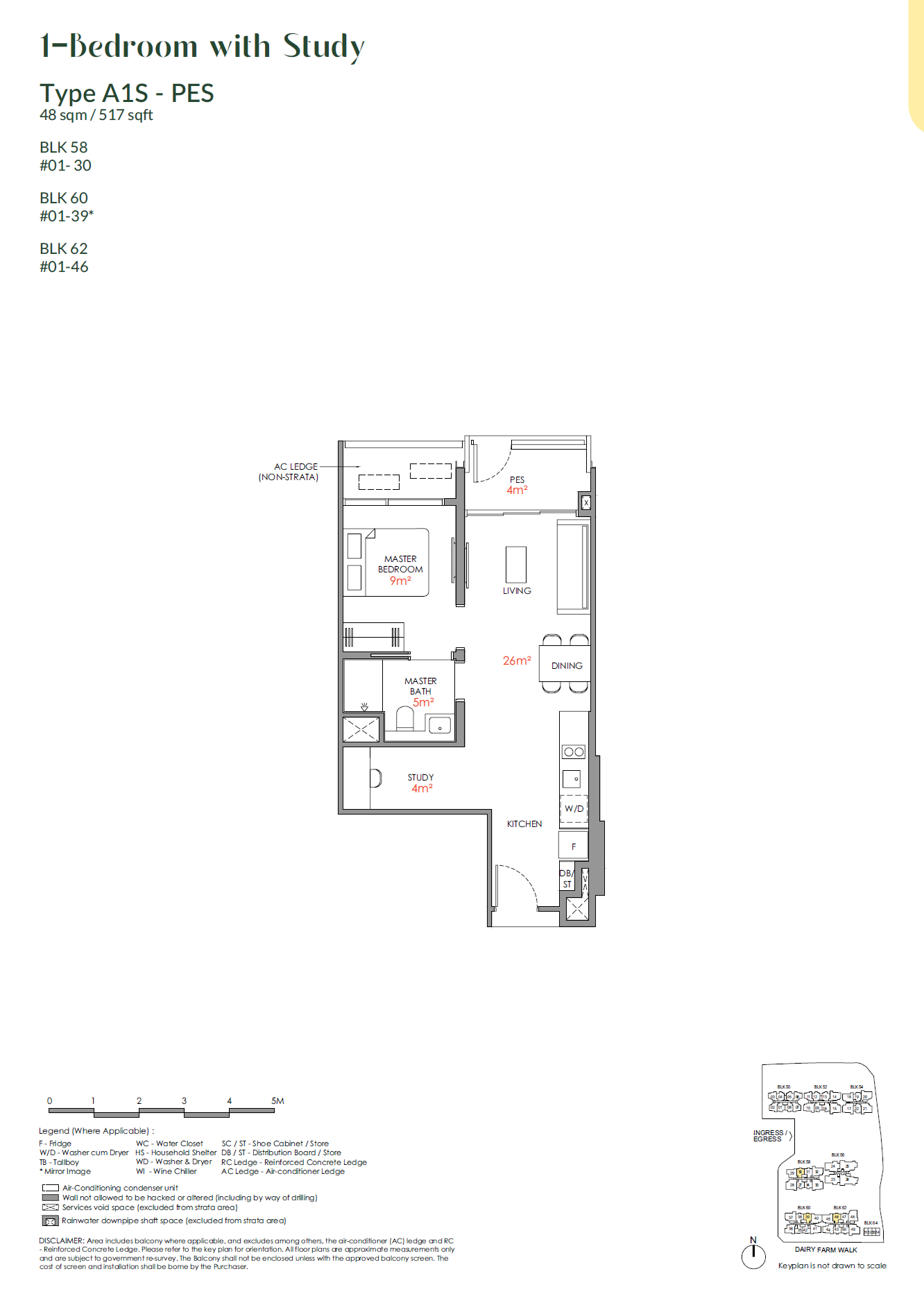 A1S-PES floor plan