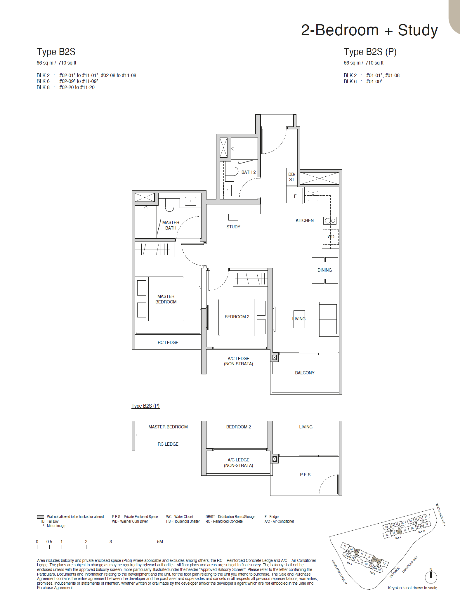 B2S(P) floor plan