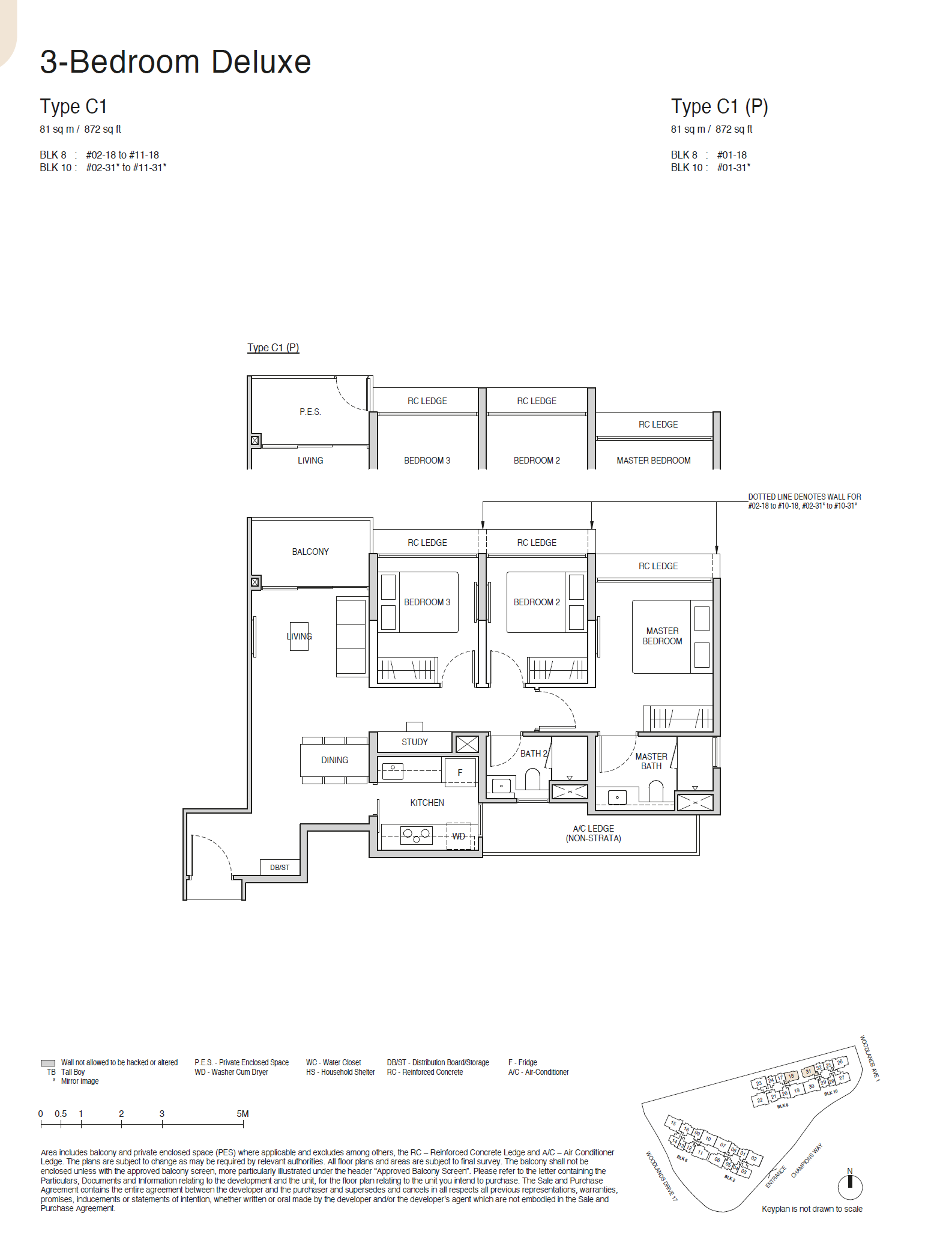 C1(P) floor plan