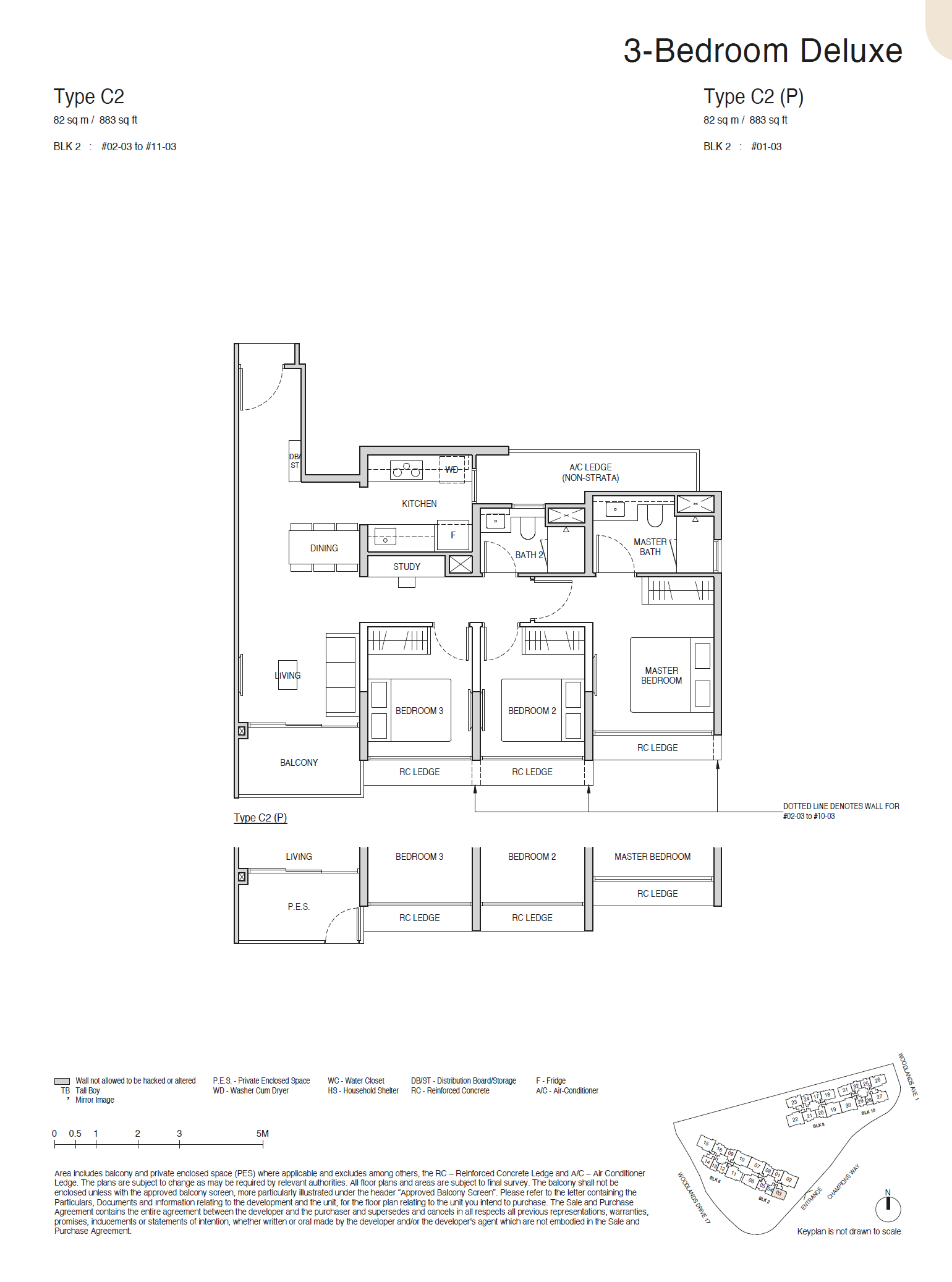 C2(P) floor plan
