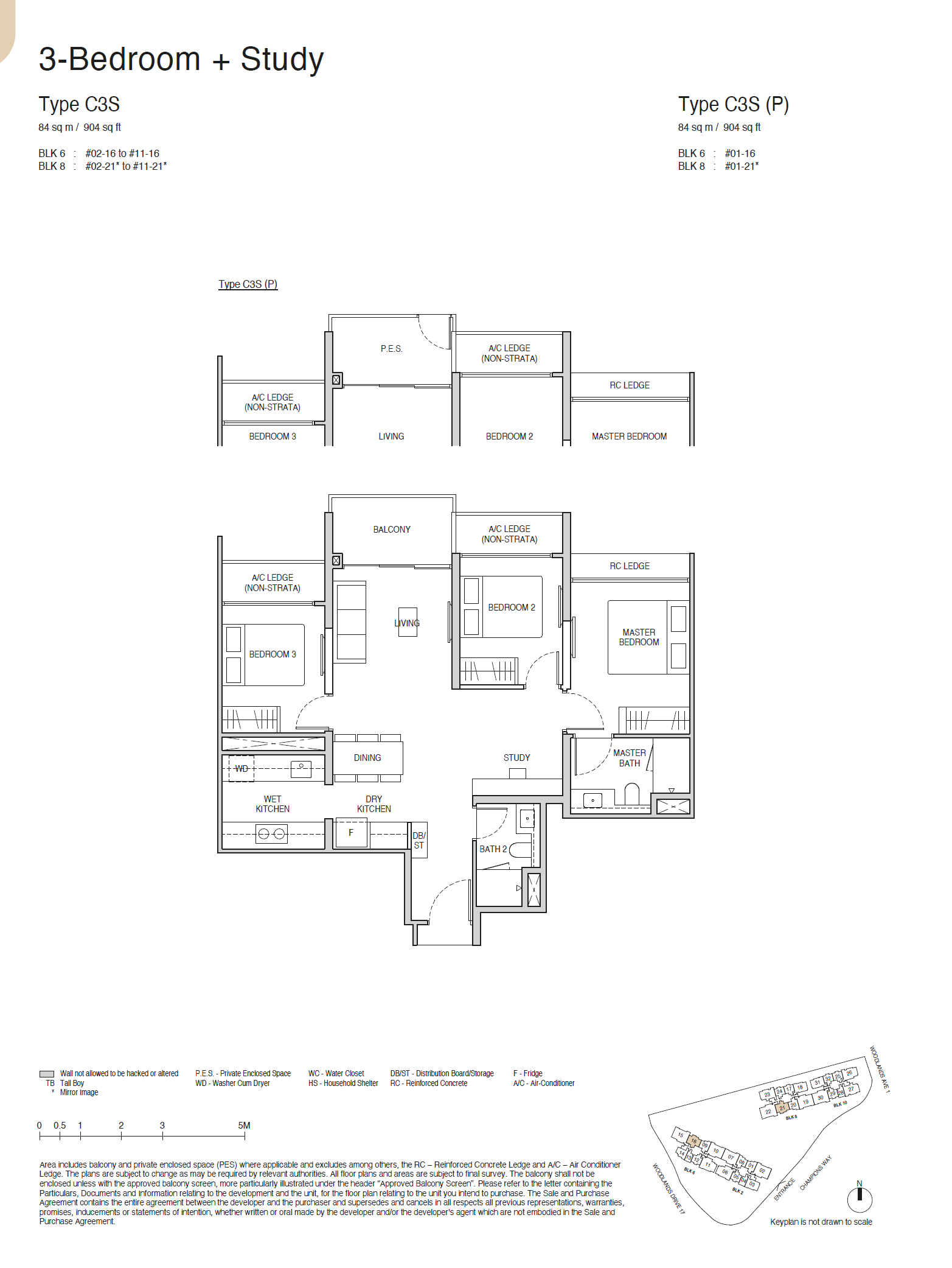 C3S(P) floor plan