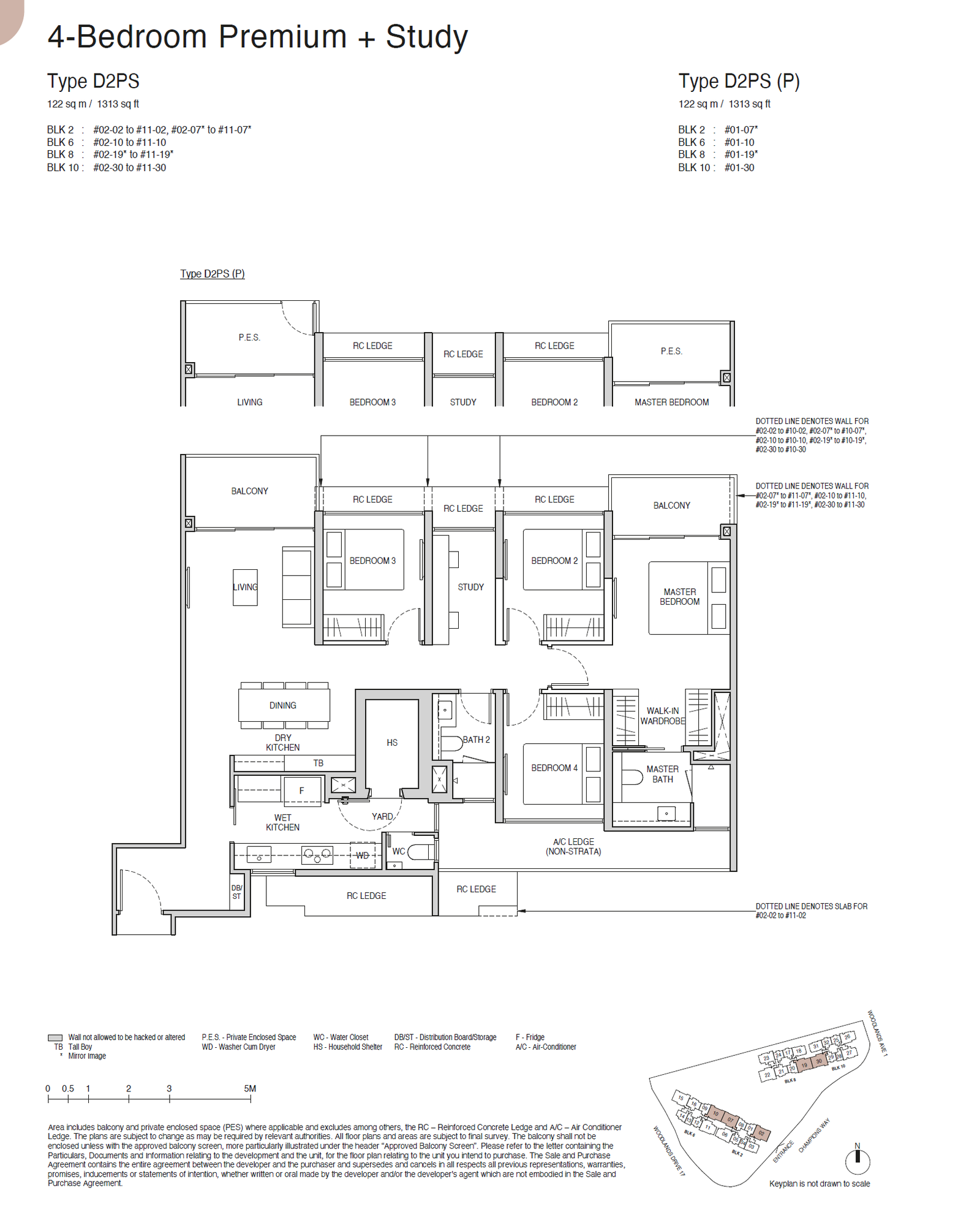 D2PS(P) floor plan