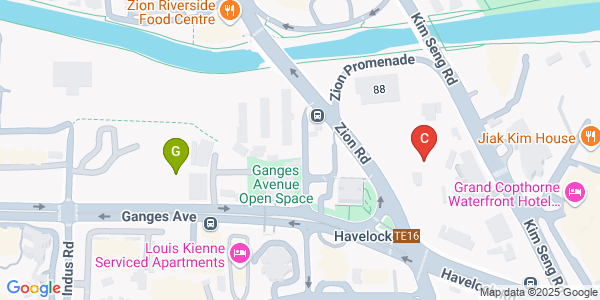 Map location of Zyon Grand 卓悦峰