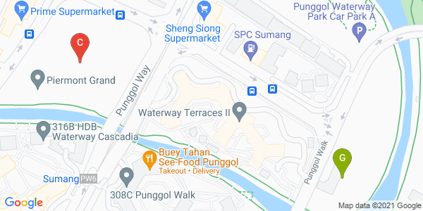 Map location of Piermont Grand 星水嘉园