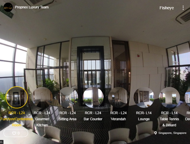 3D Virtual Tour of The Ritz-Carlton Residences Level 14 & 24 Facilities