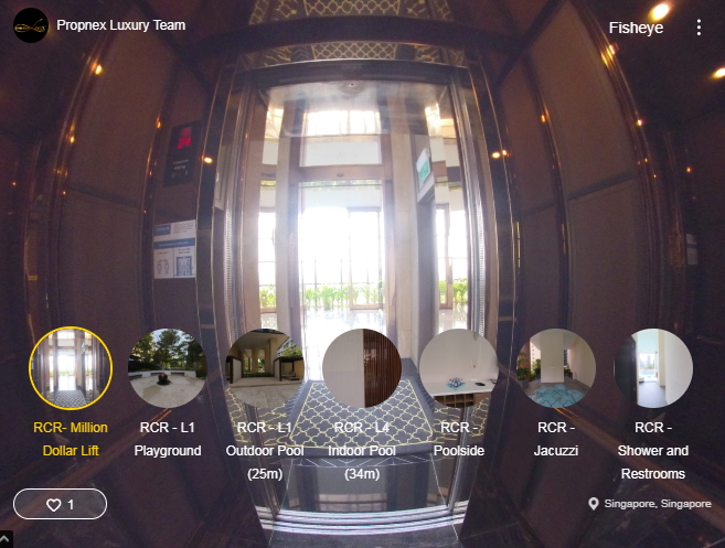 3D Virtual Tour of The Ritz-Carlton Residences Level 1 & 4 Facilities