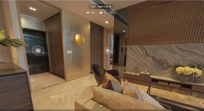 3D Virtual Tour of Sloane Residences 3 Bedroom Unit, Type C1a