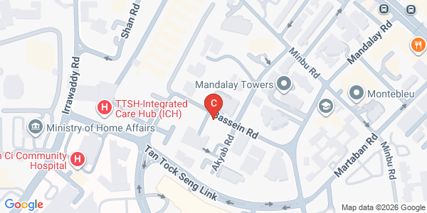 Map location of The Serra Residences