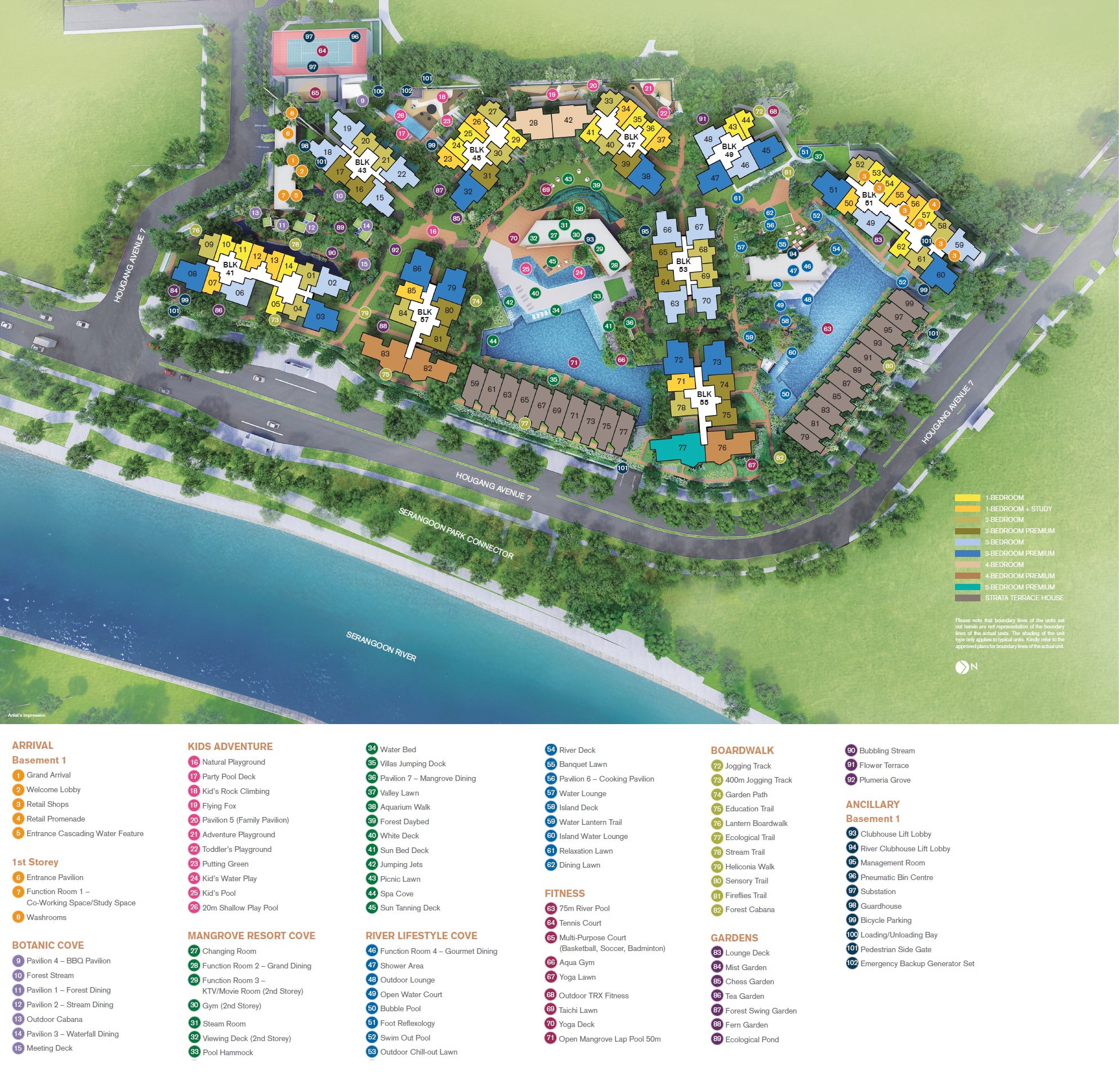 Riverfront Residences Site Plan