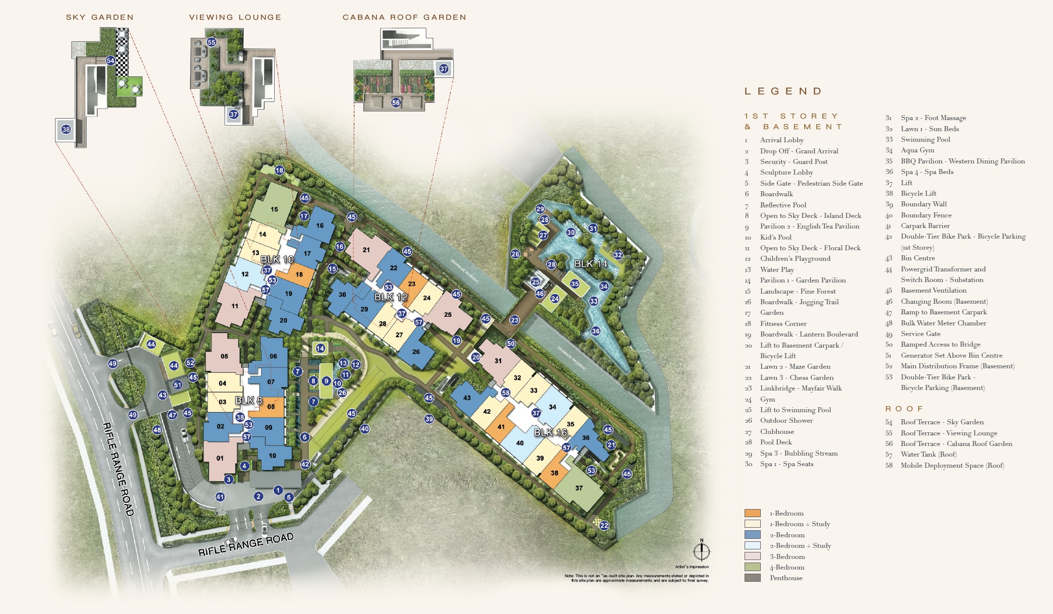 Mayfair Gardens site plan