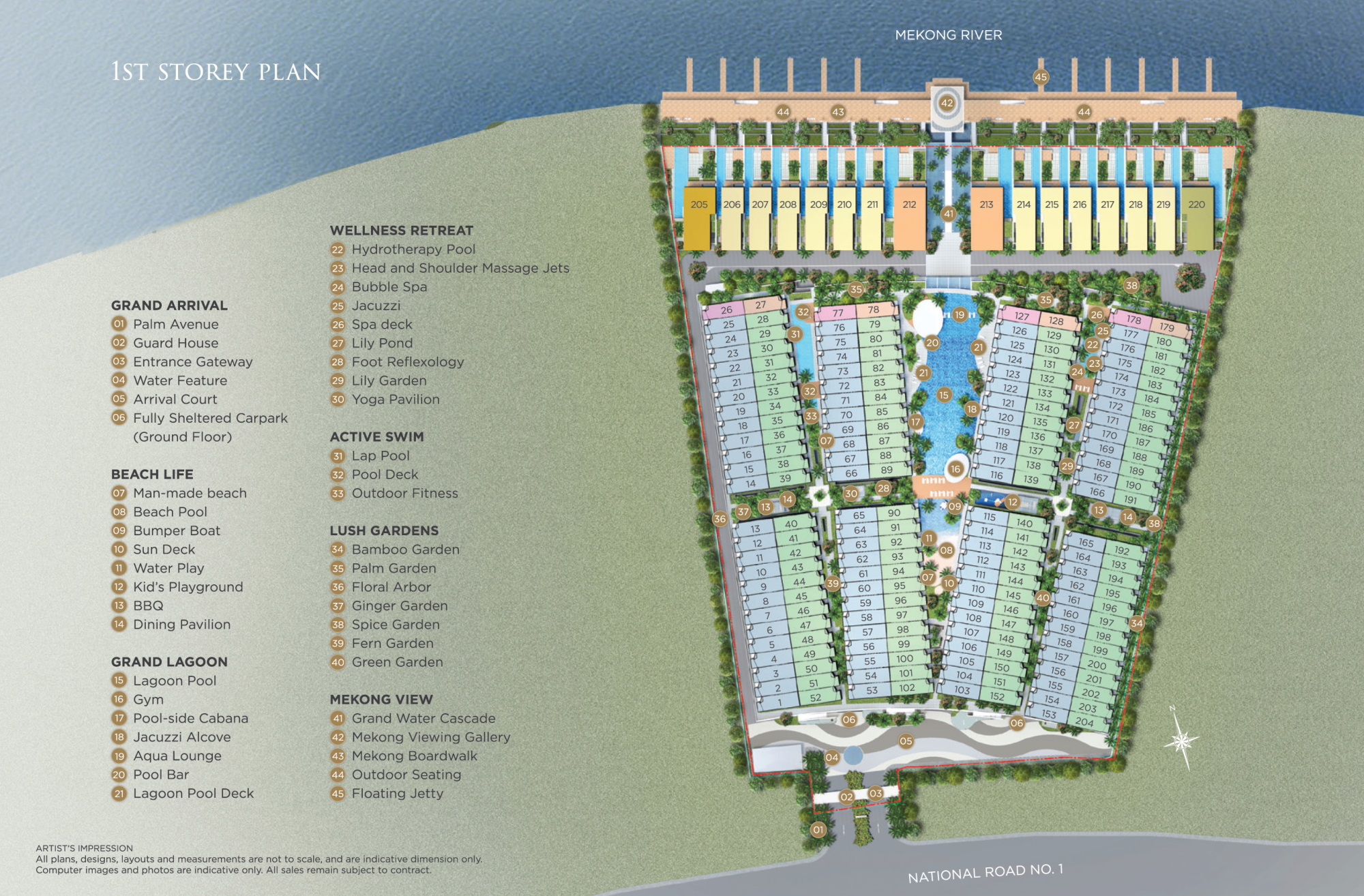 The Palms @ Cambodia site plan