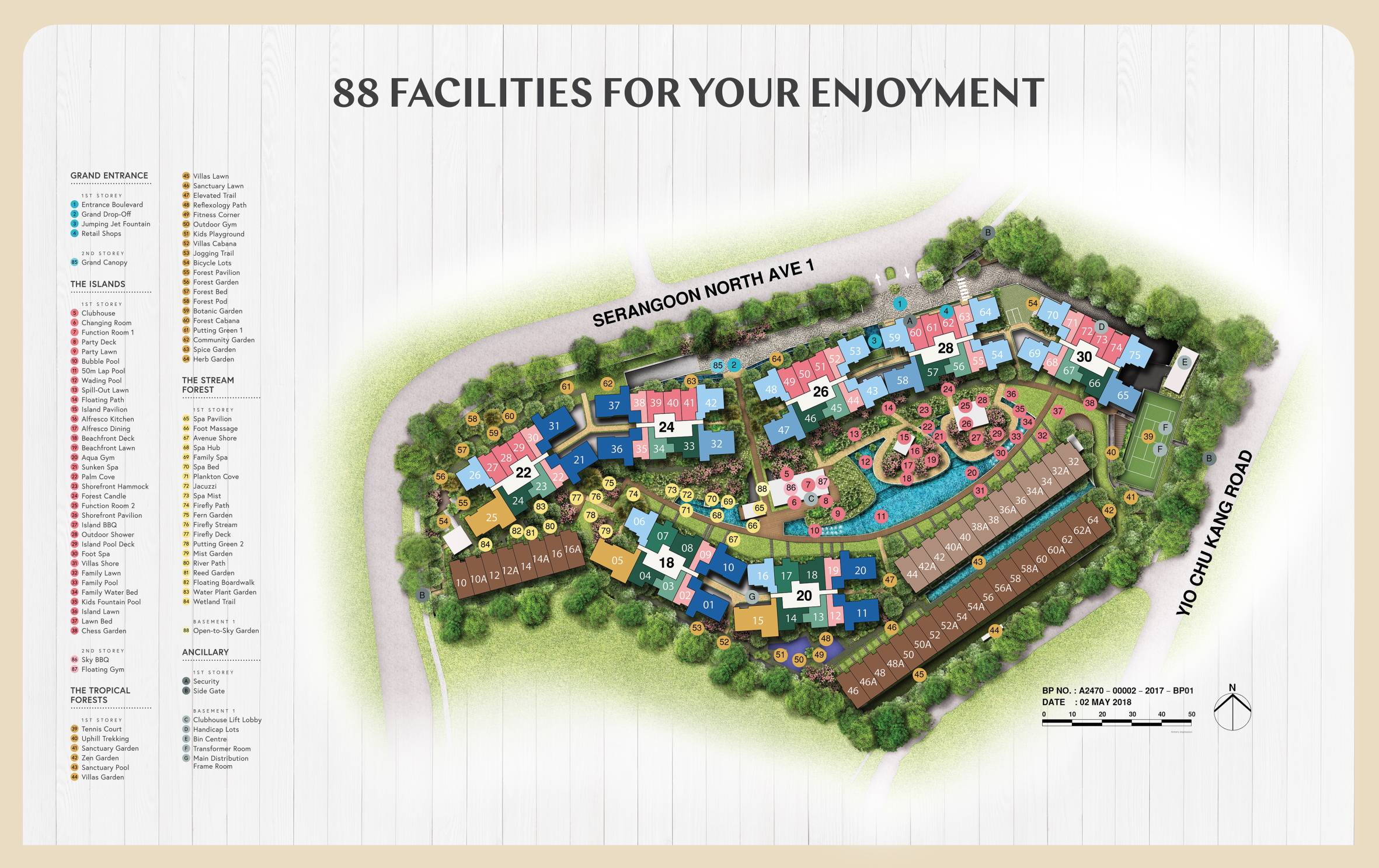 Affinity at Serangoon site plan