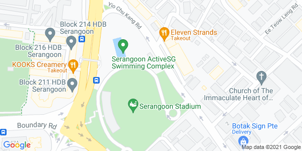 Map location of Affinity at Serangoon