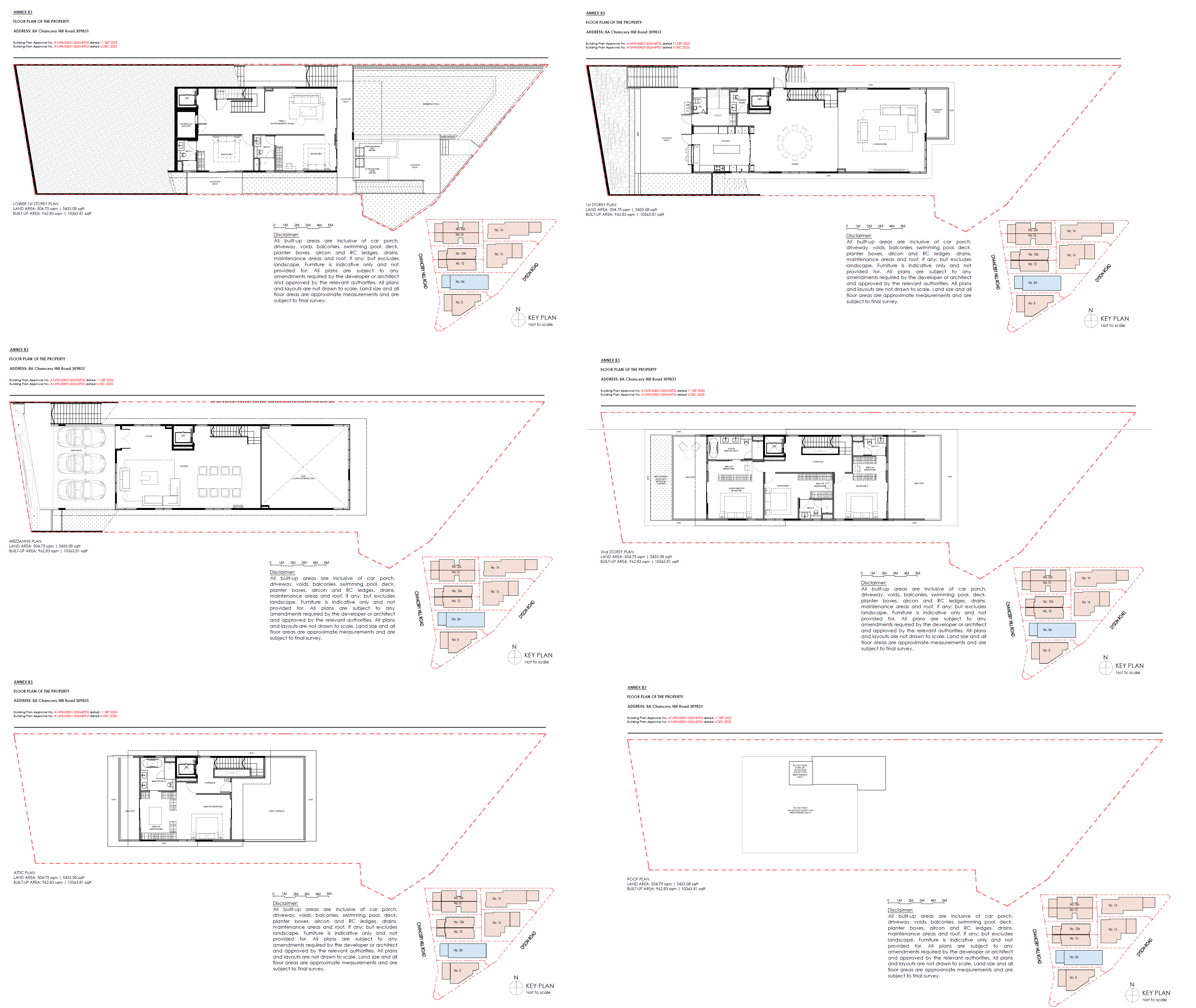 Chancery Hill Collection floor plan 8A - Type C — Detached House