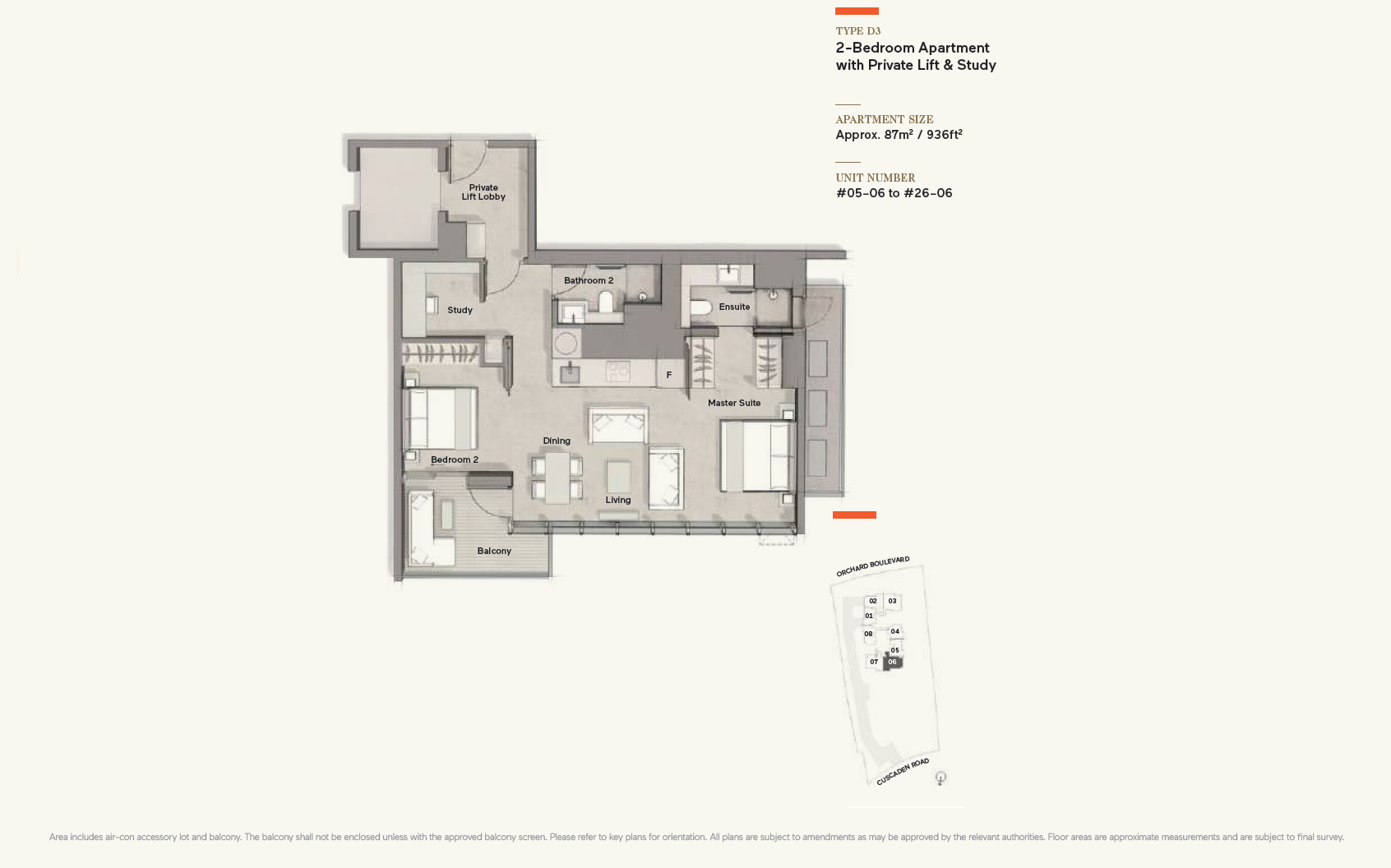 Site Plans Cuscaden Reserve