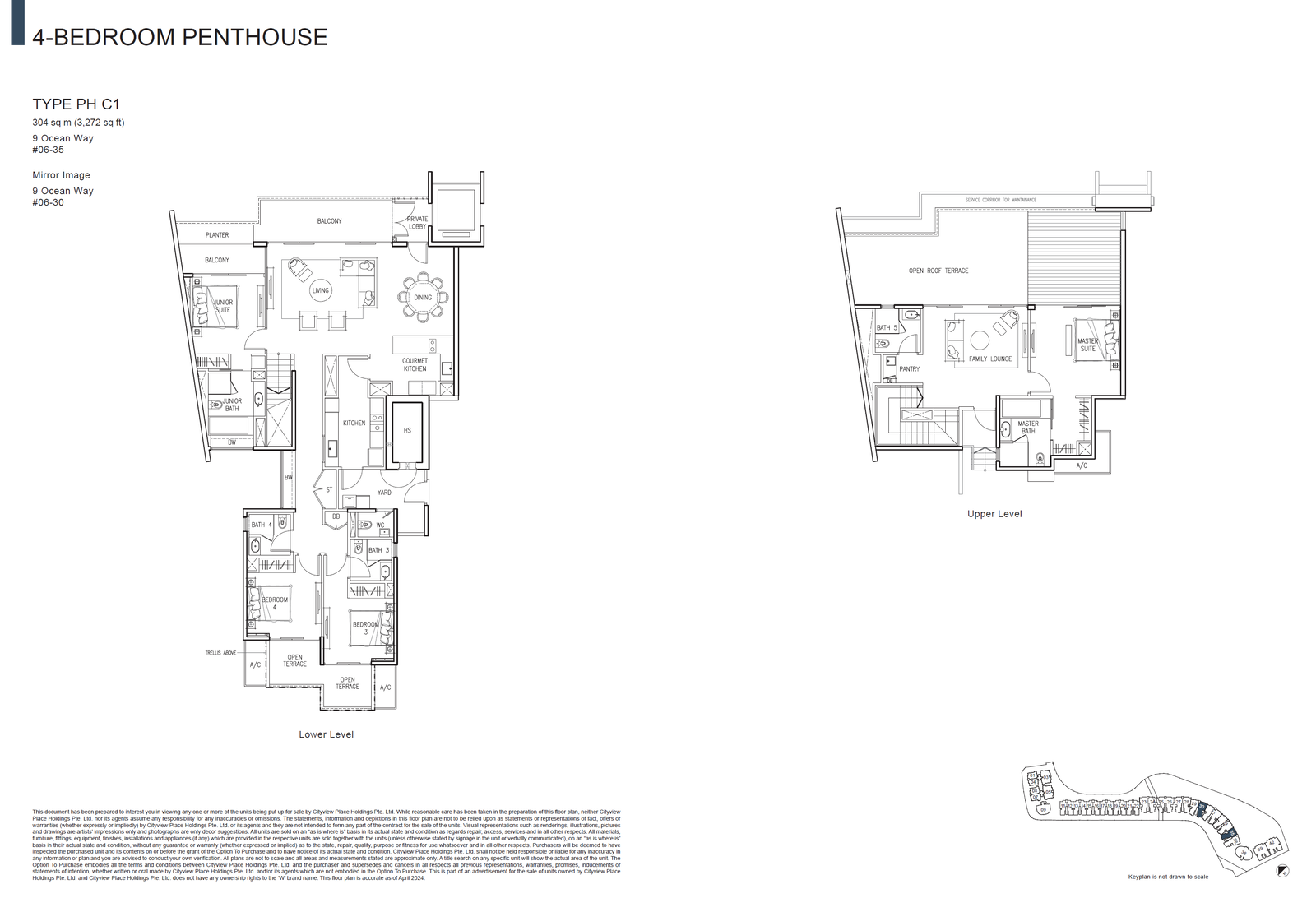 PH C1 floor plan