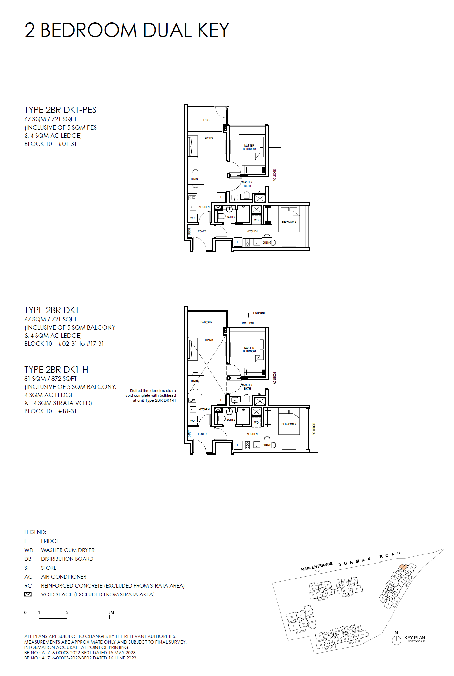 Grand Dunman 名门世家 — 2 BEDROOM DUAL KEY (LUXURY)