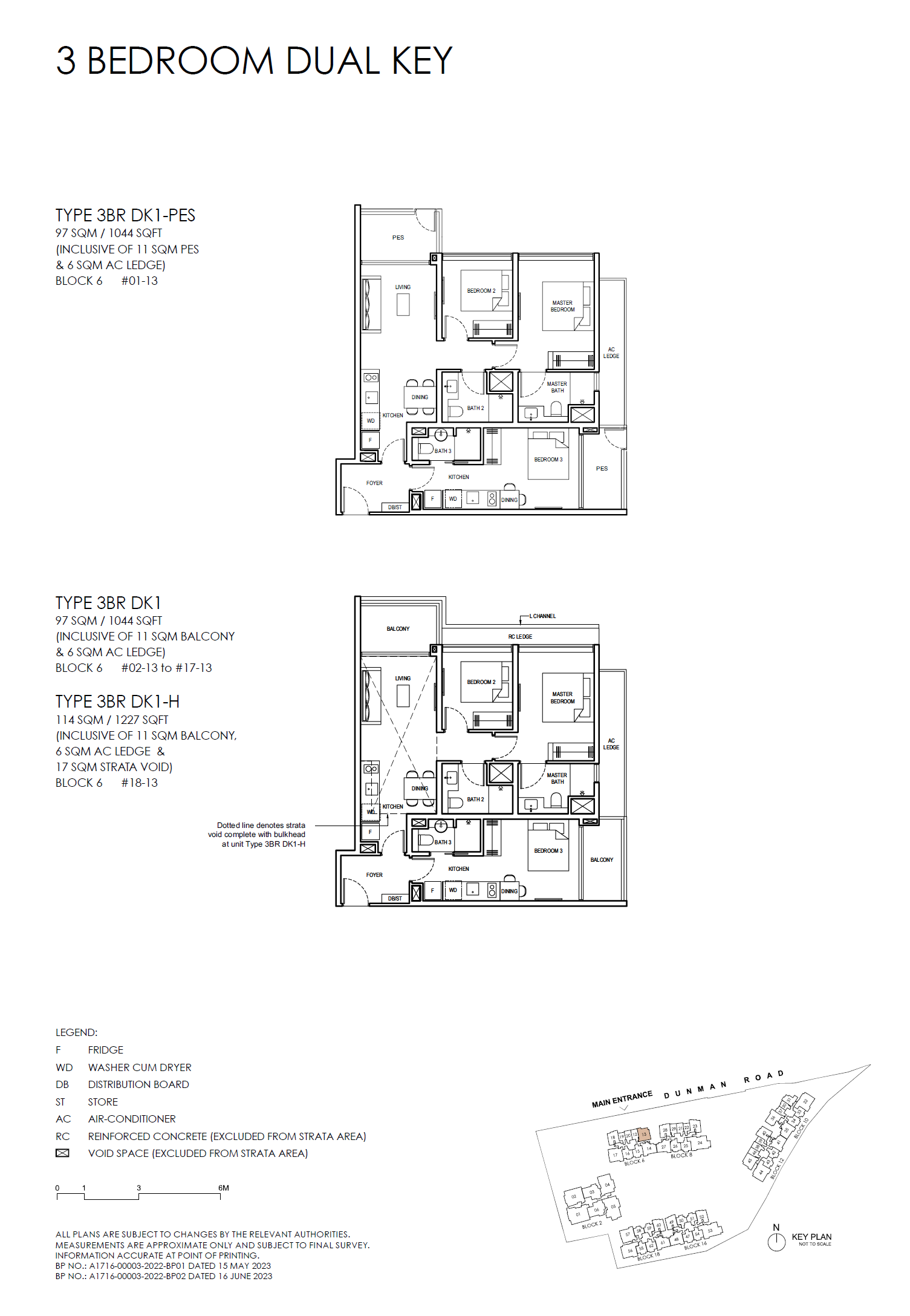 Grand Dunman 名门世家 — 3 BEDROOM DUAL KEY (LUXURY)