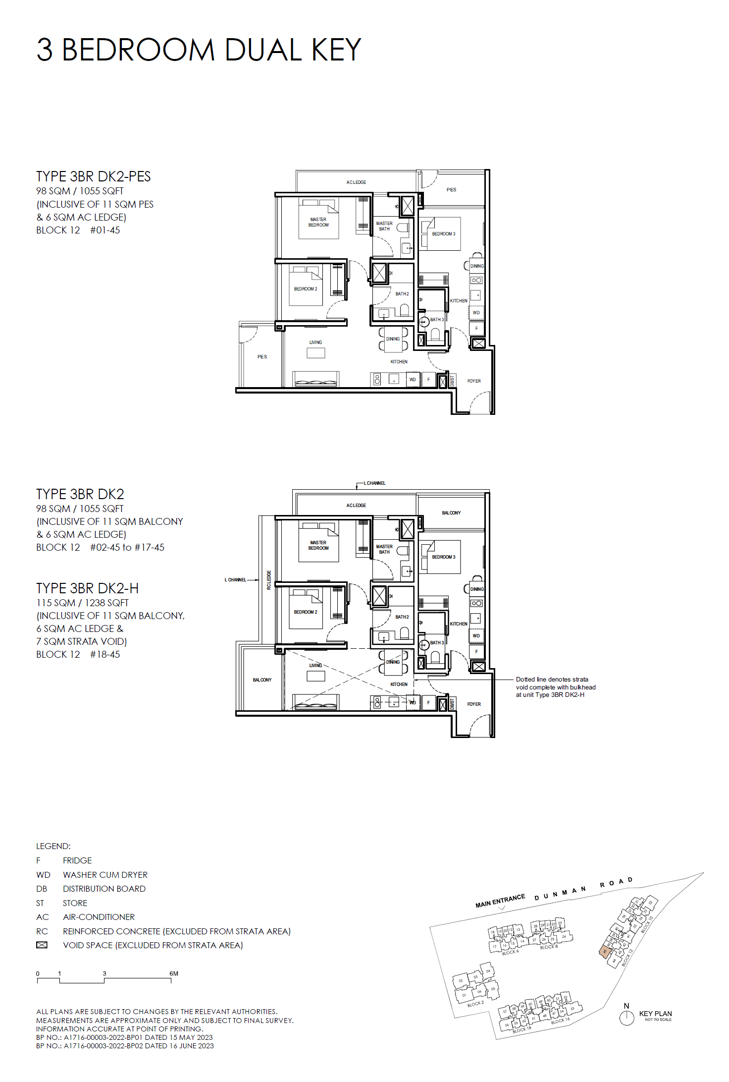 Grand Dunman 名门世家 — 3 BEDROOM DUAL KEY (LUXURY)