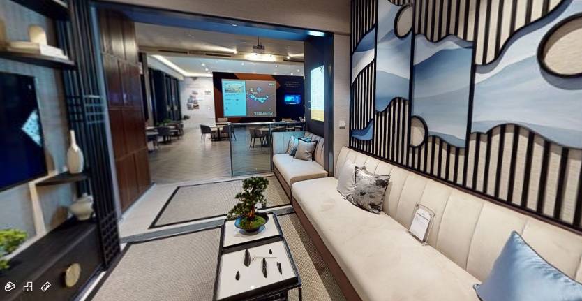3D Virtual Tour of Parc Clematis 3 Bedroom Contemporary Type 3BR, 883 sqft