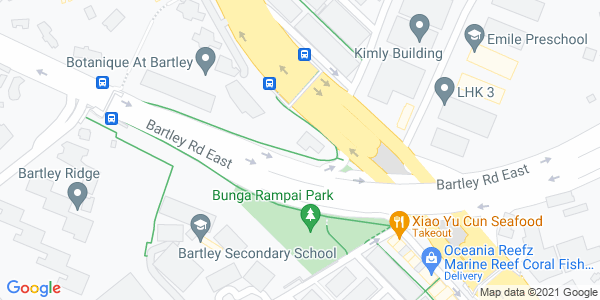 Map location of The Gazania 迎昕园