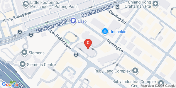 Map location of CT GOLD @ MACPHERSON