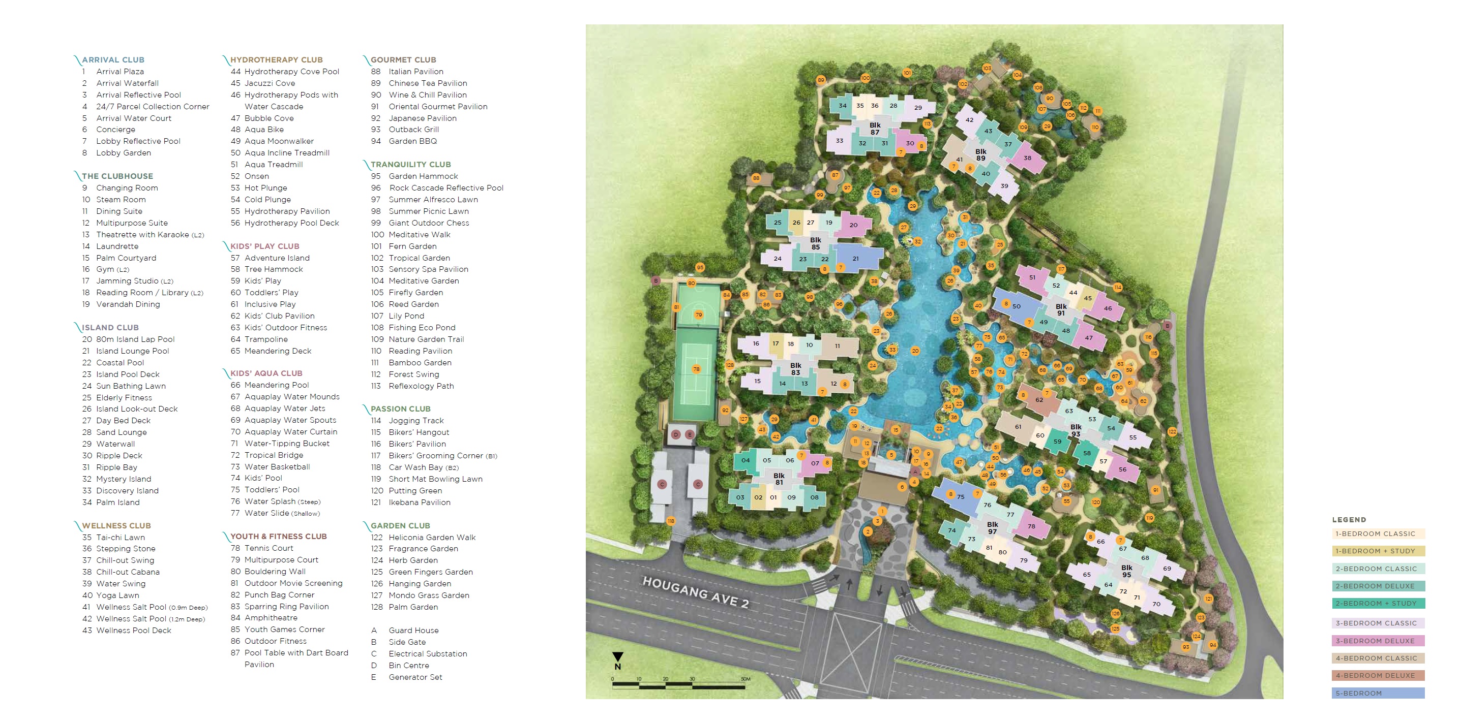 The Florence Residences Site Plan