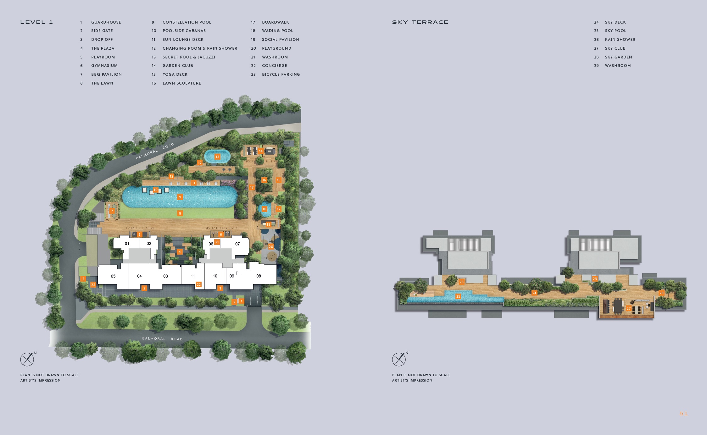 The Hyde 海德丽苑 site plan