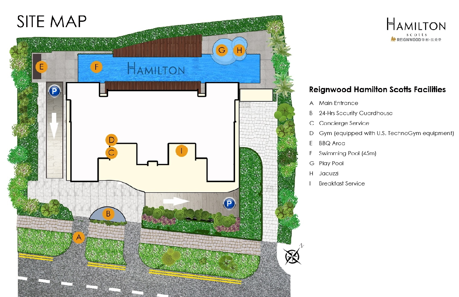 Reignwood Hamilton Scotts Site Plan