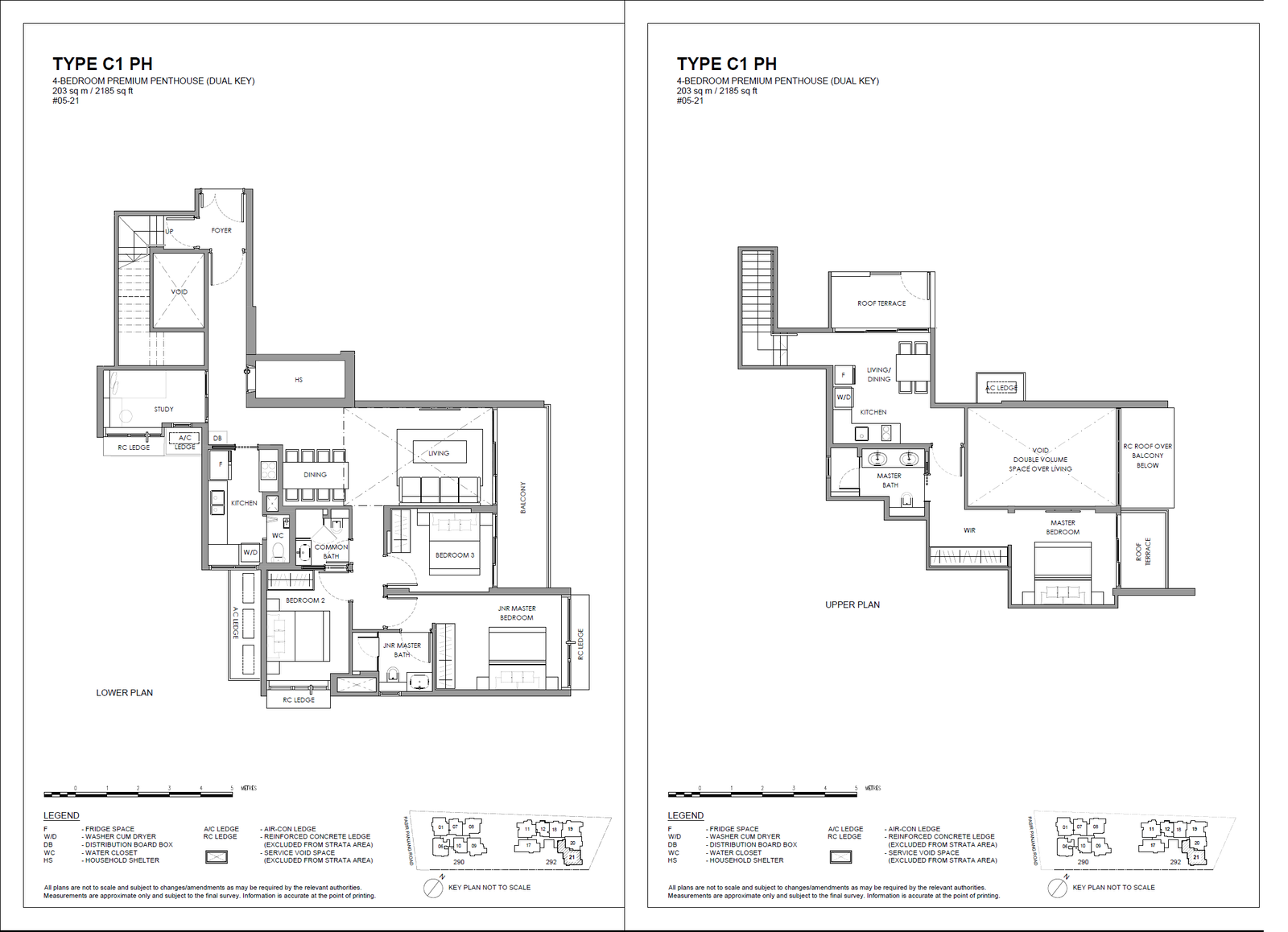 The Hillshore 锦绣山庄 — 4 Bedroom Premium Penthouse(Dual Key)