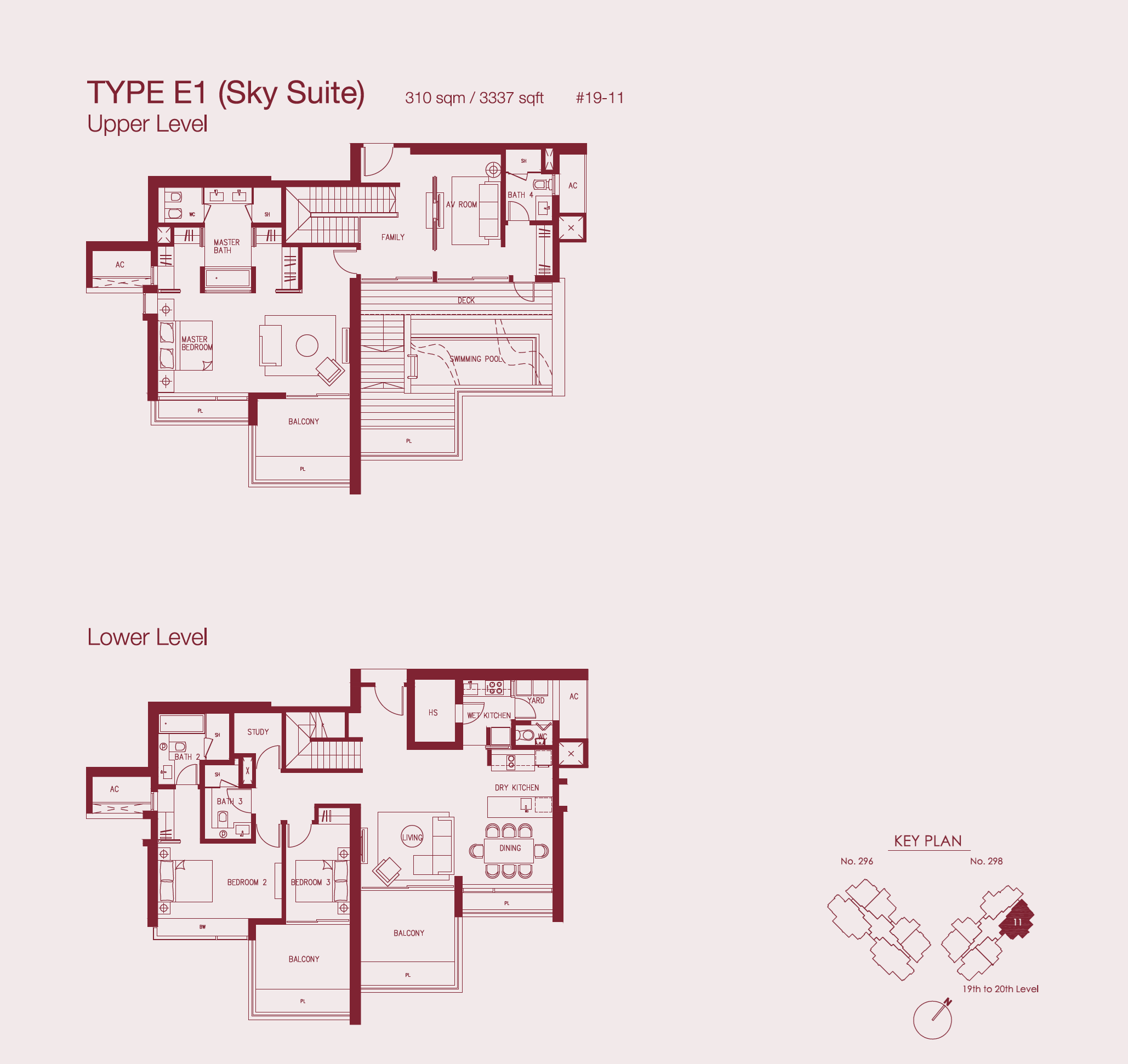 Concourse Skyline SKY SUITE E1 floor plan
