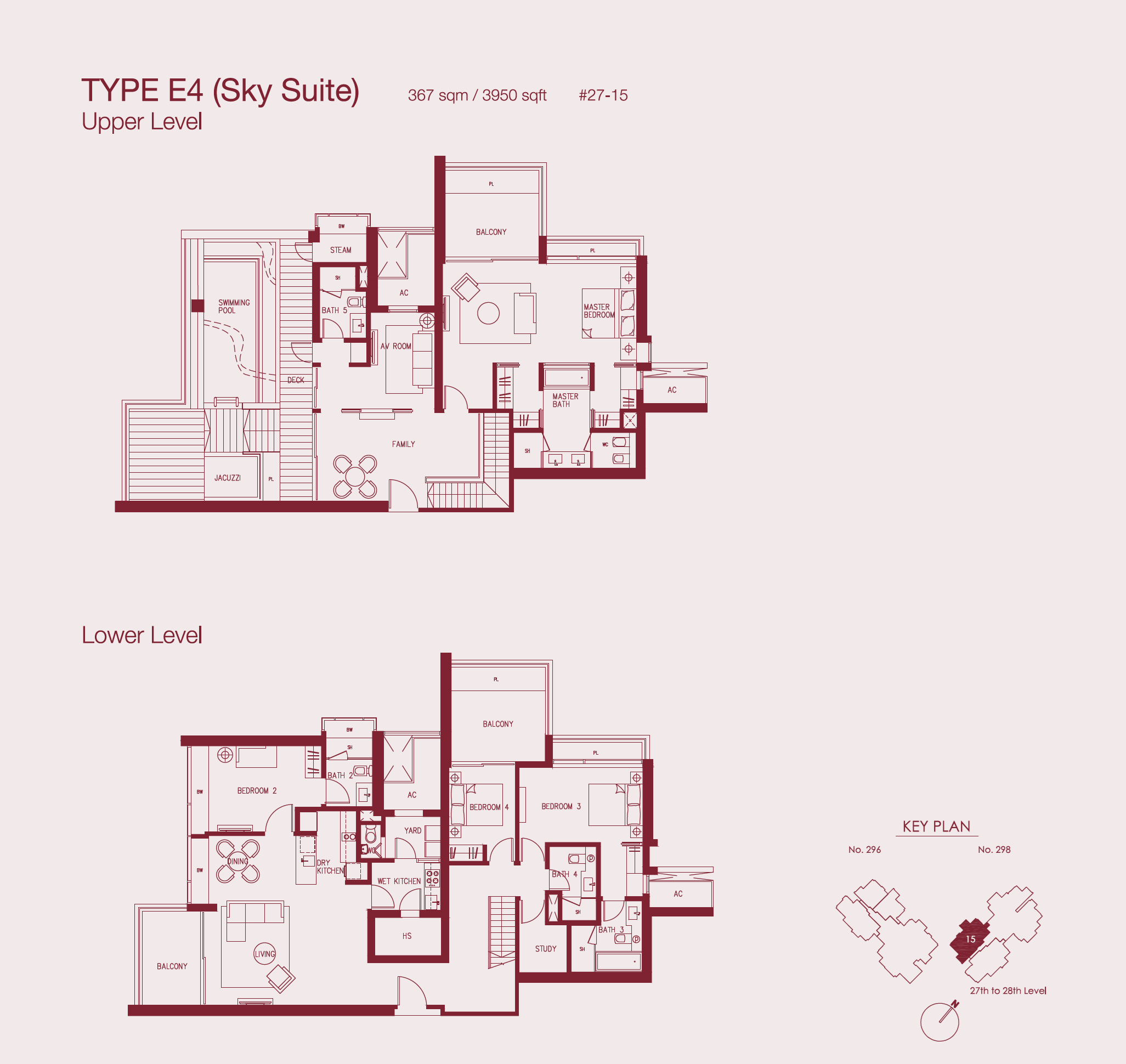 Concourse Skyline SKY SUITE E4 floor plan