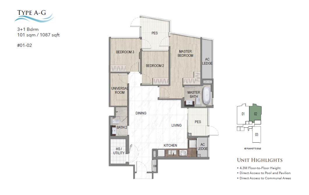 K Suites floorplan