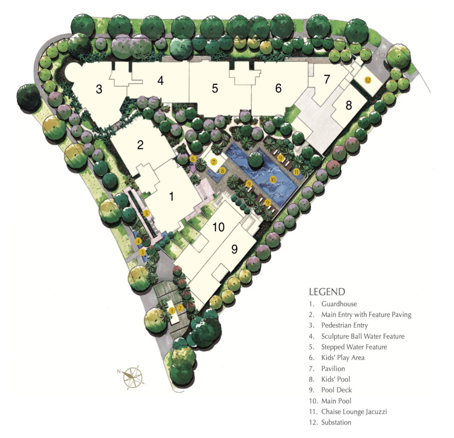Bishopsgate Residences Site Plan