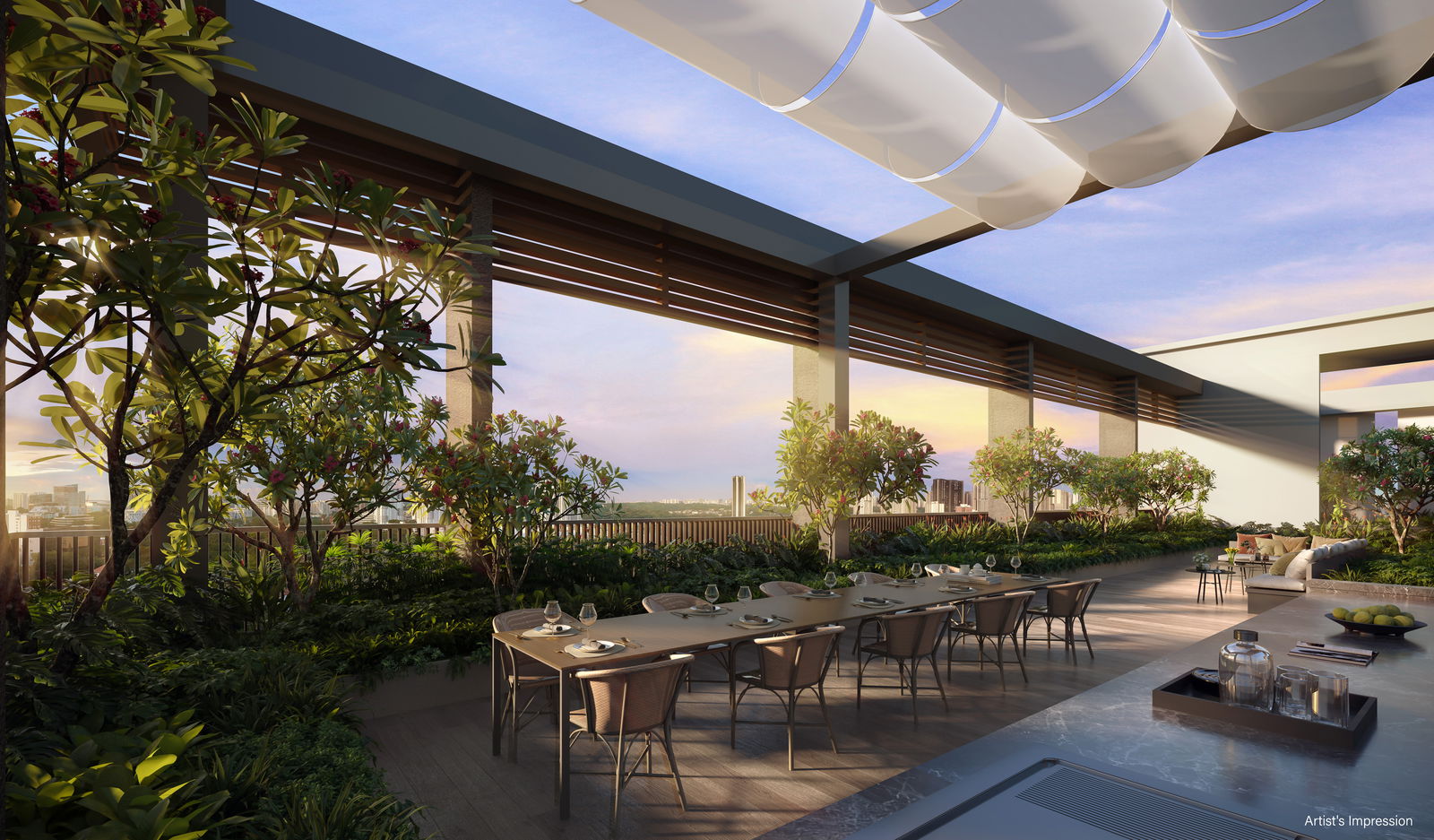 Bloomsbury Residences — BR Roof Garden