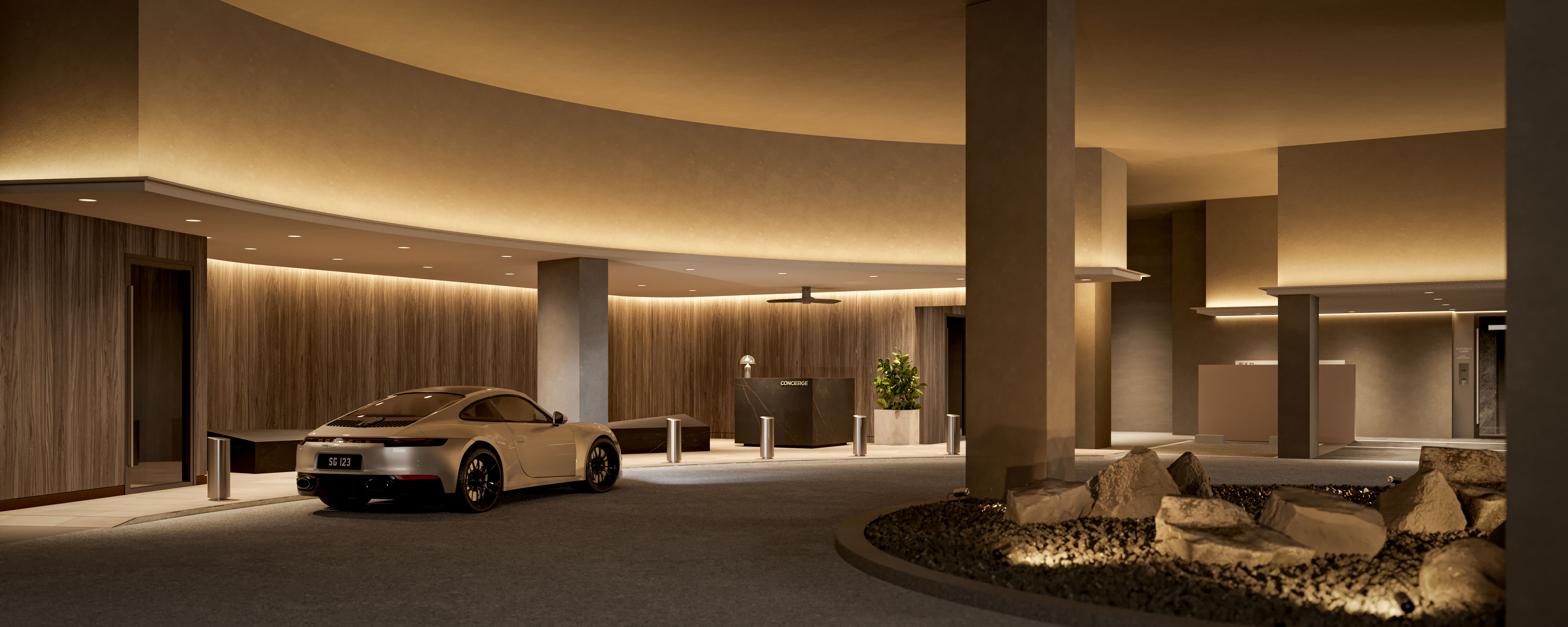 Faber Residence — Drop-off