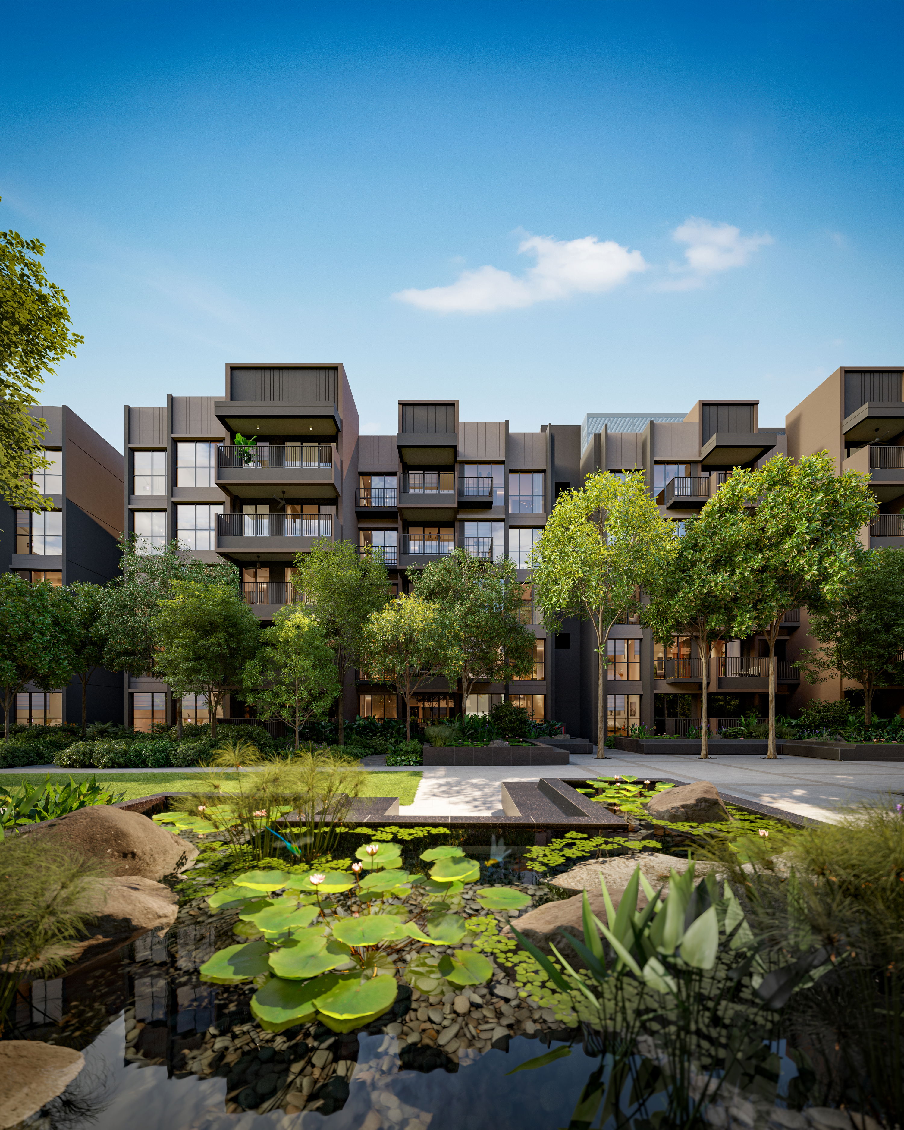 Faber Residence — Lily_Courtyard