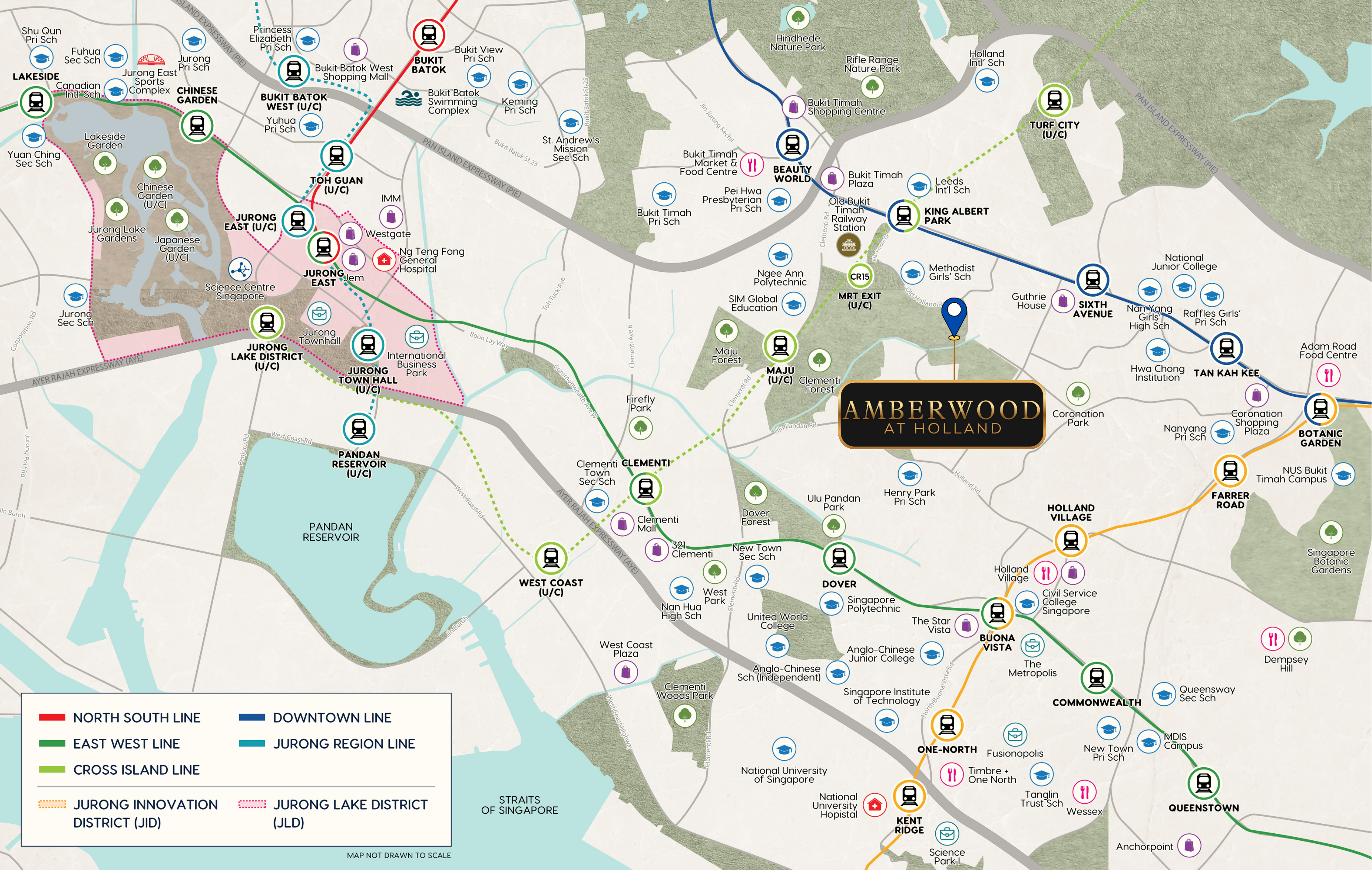 Amberwood at Holland location map