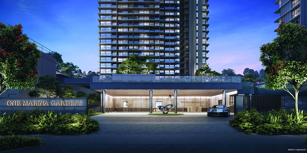 One Marina Gardens — OMG - Arrival Lobby