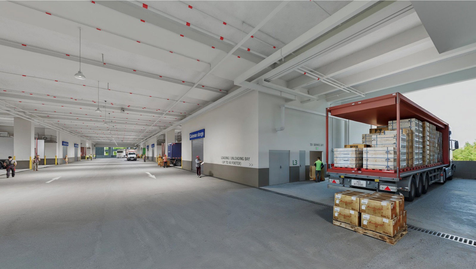 Gourmet xchange loading bay
