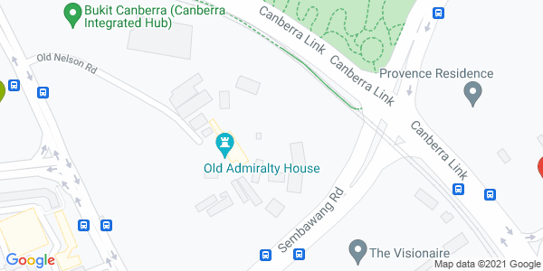 Map location of Parc Canberra