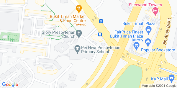 Map location of Forett At Bukit Timah 福瑞轩