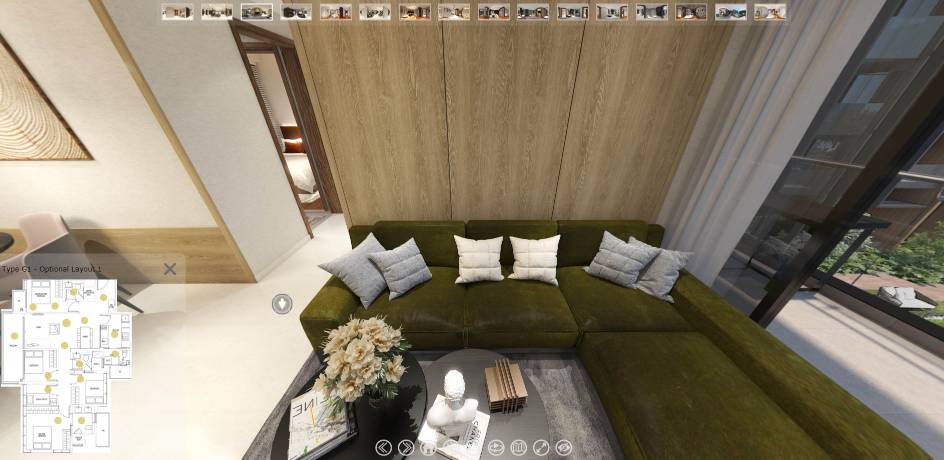3D Virtual Tour of View at Kismis 5 Bedroom Unit Type G1 Layout 1