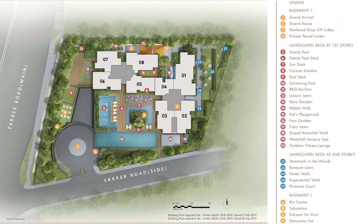 Wilshire Residences Site Plan