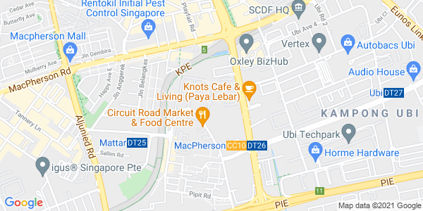 Map location of Bartley Vue